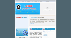 Desktop Screenshot of lakshmiorganics.com