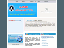 Tablet Screenshot of lakshmiorganics.com